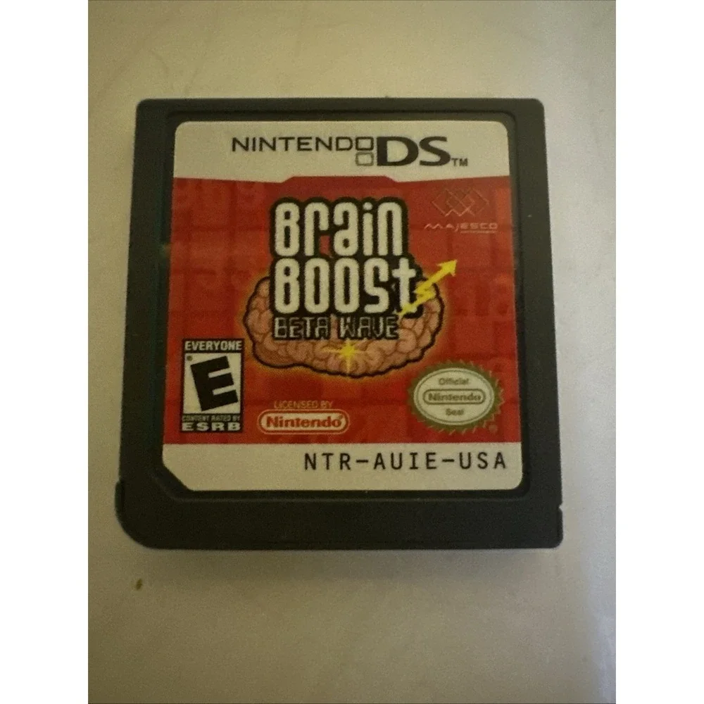 Nintendo DS Game Lot. Brain Age, Brain Boost & Big Brain. Tested. Game Only